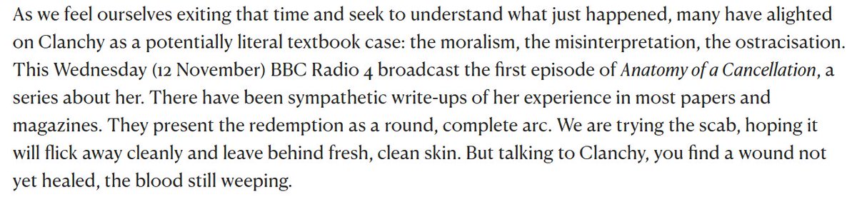 Really enjoyed speaking to <a href="/KateClanchy1/">Kate Clanchy</a> about what happened to her and Anatomy of a Cancellation

newstatesman.com/culture/books/…