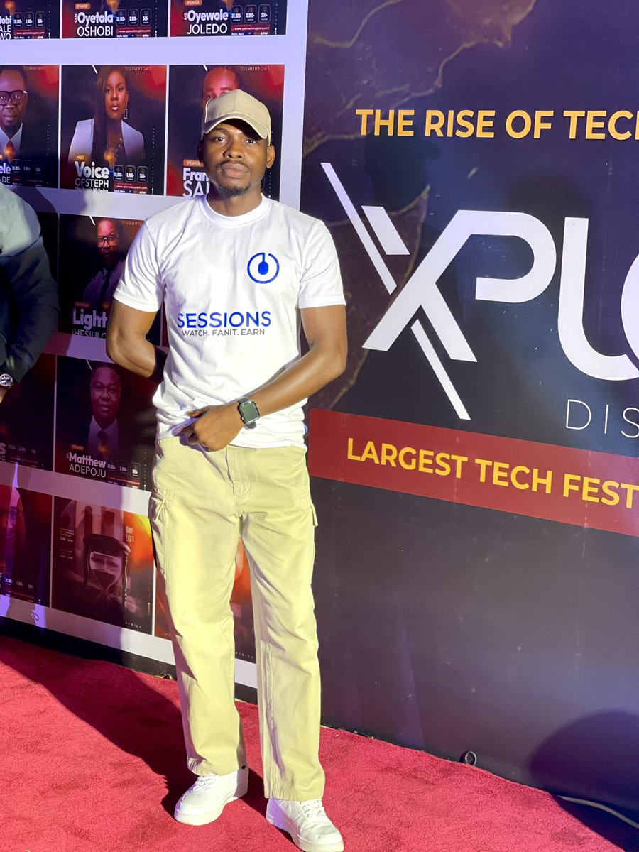 SethAdeyi's tweet photo. It was a great experience sharing the amazing idea behind @sessionsxyz and connecting with tech giants at the biggest tech event in Africa @xploredisruptor held in the National Stadium Abuja. https://t.co/G4CF1hyEmJ
