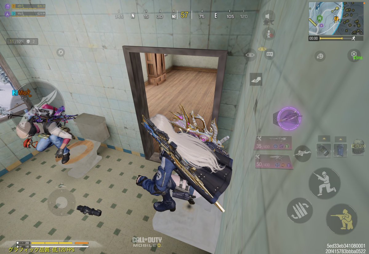 ori_4l7's tweet image. padのOS26.1にアプデしたらラグいしms200まで上がるから(いつも)ちょっとしか出来なかった😬

トイレで大金渡したのに銃口向けてきた👱🏻‍♀️
@_xxmioxx_
#固定スキンダサい人と繋がりたい
#チクビドーベルマン