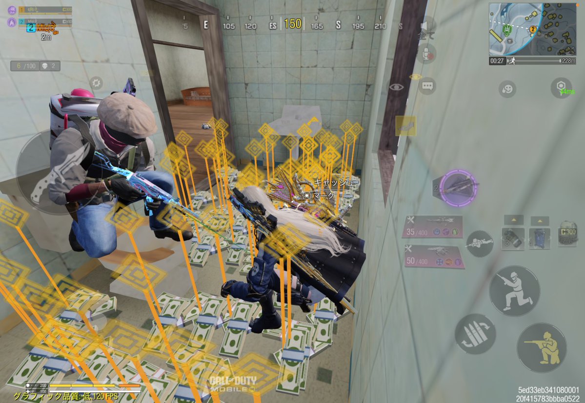 ori_4l7's tweet image. padのOS26.1にアプデしたらラグいしms200まで上がるから(いつも)ちょっとしか出来なかった😬

トイレで大金渡したのに銃口向けてきた👱🏻‍♀️
@_xxmioxx_
#固定スキンダサい人と繋がりたい
#チクビドーベルマン