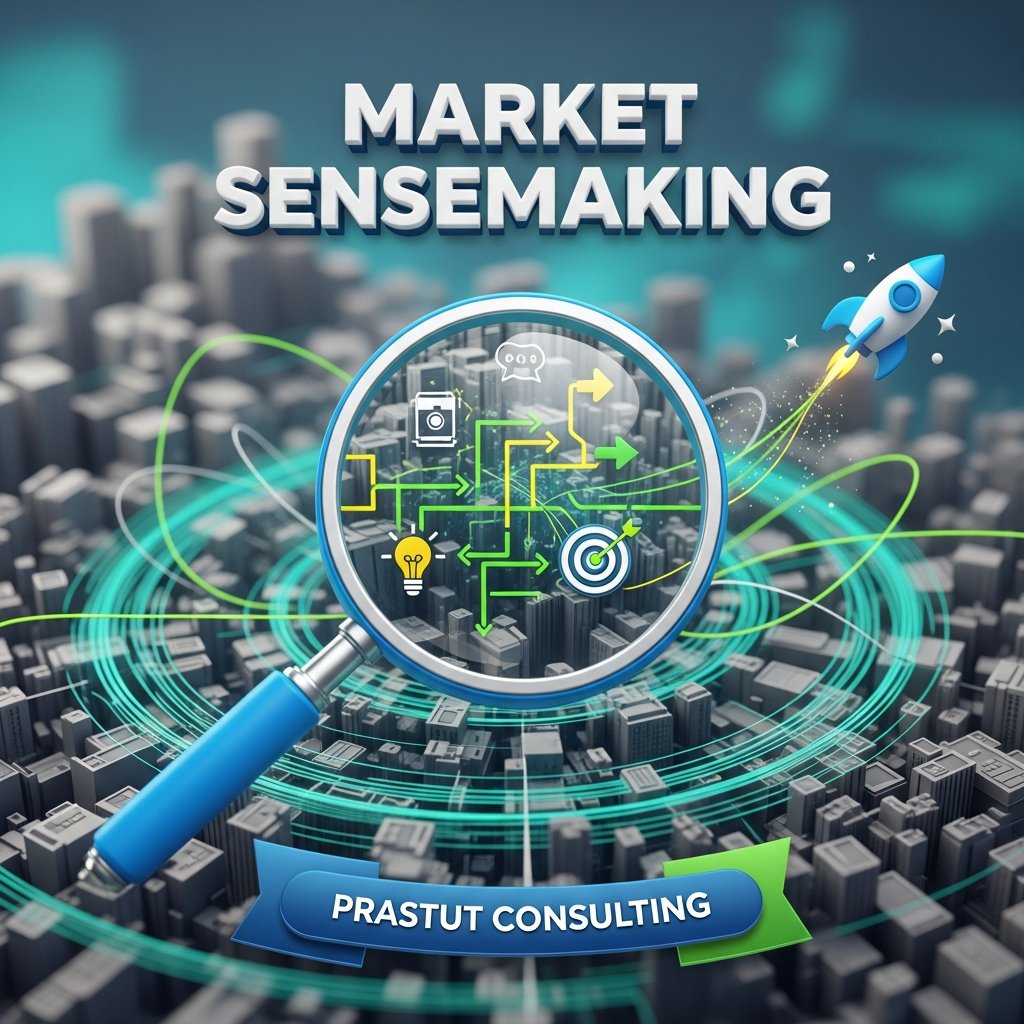 🔍 Market Sensemaking = Turning noise into clarity.
At Prastut Consulting, we decode market signals, understand consumers, and guide smarter decisions. 🚀
#MarketSensemaking #MarketResearch #Insights #PrastutConsulting