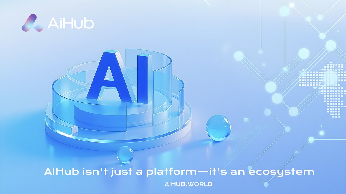 🐰 #AIHub isn't just a platform—it's an ecosystem.

🌐 Connect tools. Share data. Monetize intelligence. Whether you're building business solutions or composing symphonies, we're democratizing AI for everyone.

💡🔗 Join the movement.

$AIH