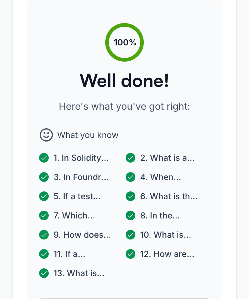 t_tardigradexyz's tweet image. Day 7 ( forgot to update yesterday )
I finished the FundMe course 
I learned a lot of things about storage 
I think I’ll revisit some concepts again to make sure I understand it deeply