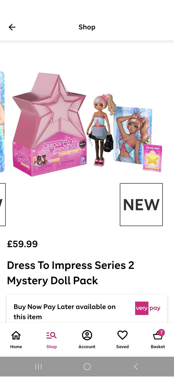 MeganDeville_'s tweet photo. @verynetwork Can you explain why you have priced this at £59.99 when you can get it at @SmythsToysUK for £12.99? https://t.co/C4u0FM4O4k