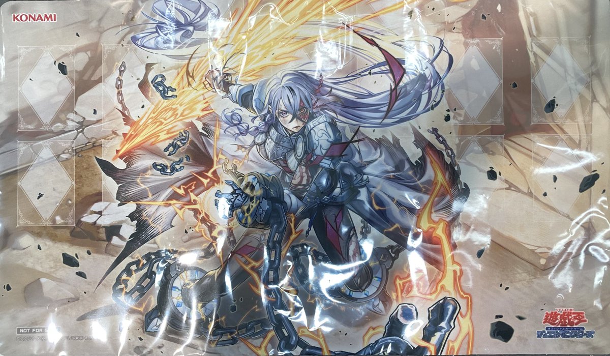 遊戯王 「教導の雷霆フルルドリス」のプレイマットを買取させて