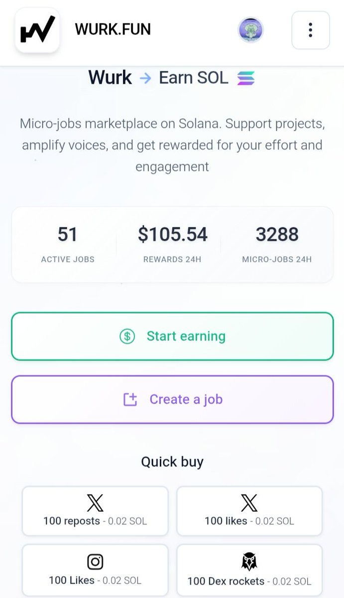 kuecubithangat's tweet image. Need a community boost? 
Easily create promotion jobs (starting with X/Twitter reposts) and engage the crypto community on Solana. 
​Grow your project the Web3 way. Visit [wurk.fun/?ref=T8VRMR6]
to post a job!
​#ProjectPromotion 
#Web3Community 
#SolanaEcosystem 
#zonauang