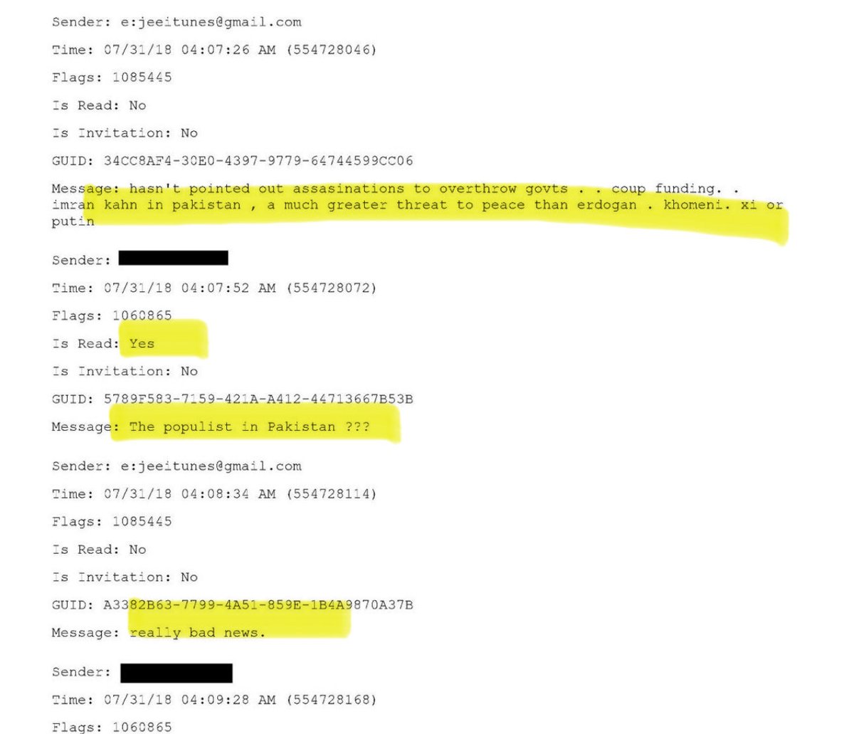 SaadInCyber's tweet image. Soo... the bad news?

Yes Imran Khan is in the Epstien Files.

Good news?

He is referred to by the international pedophilic cabal as a &quot;threat&quot; and a &quot;really bad news&quot;.