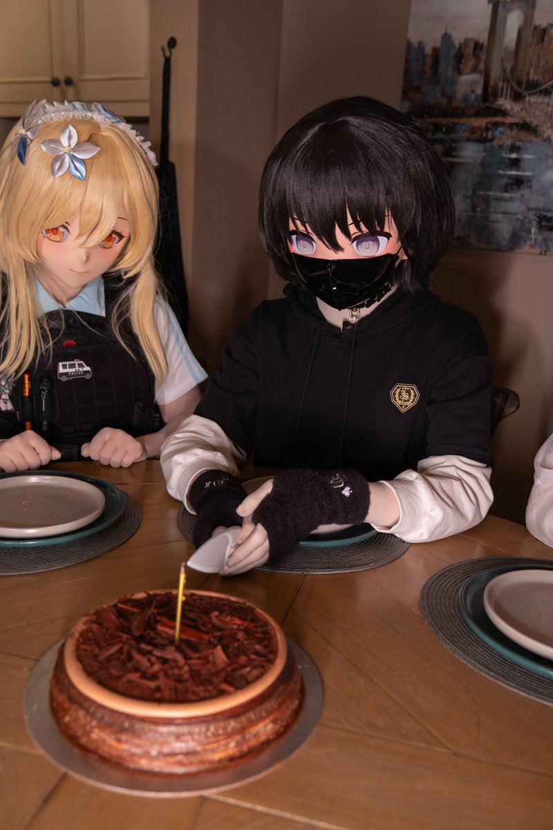 Akatsuki_kig's tweet image. 好耶，是今年份的气球！
租车再也不用付young renter fee了！（什么

以及这次生日聚会策划的有亿点点匆忙，所以总之十分感谢来参加的各位（x
（而且变娃睡了两个晚上，好爽（？）

📸: @kmno_x 

#kigurumi #着ぐるみ