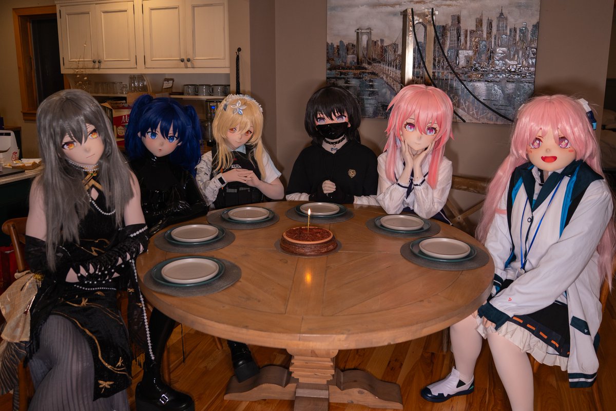 Akatsuki_kig's tweet image. 好耶，是今年份的气球！
租车再也不用付young renter fee了！（什么

以及这次生日聚会策划的有亿点点匆忙，所以总之十分感谢来参加的各位（x
（而且变娃睡了两个晚上，好爽（？）

📸: @kmno_x 

#kigurumi #着ぐるみ