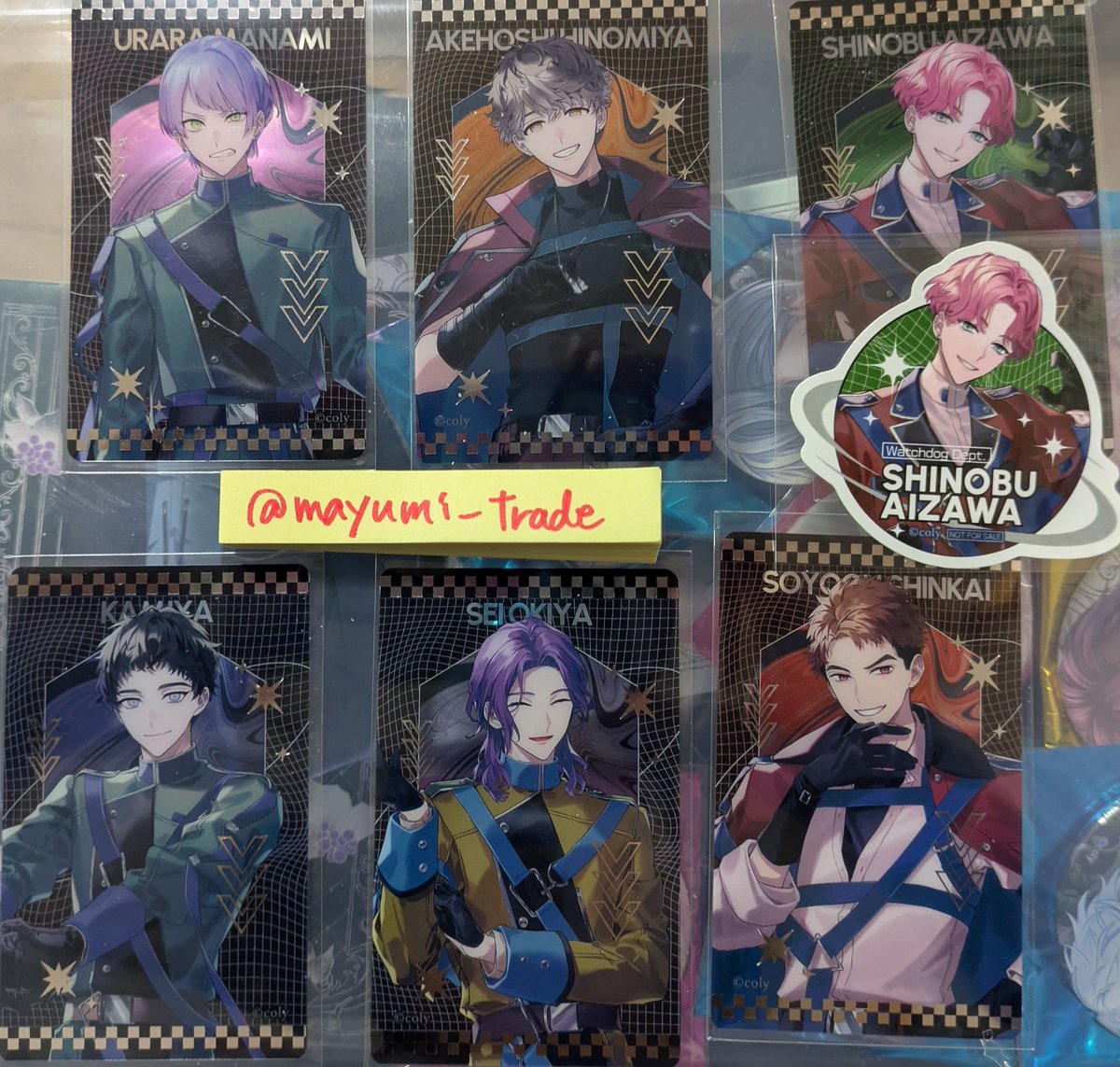 譲渡】ブレマイ AGF イラストカード クリアカード 特典 《譲