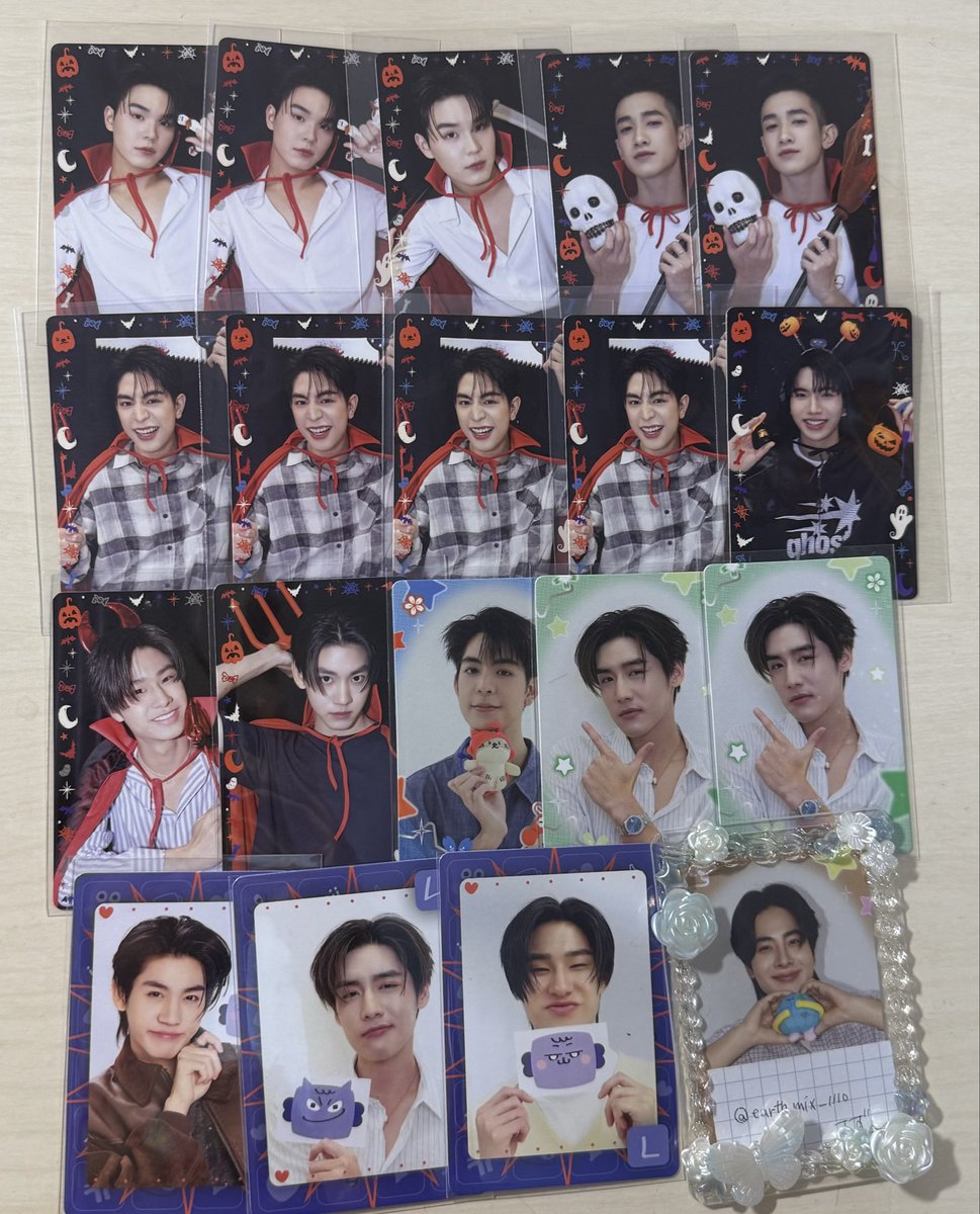 交換・譲渡】 GMMTV FANIVAL ハロウィントレカ 交換 譲:1~3枚目 求