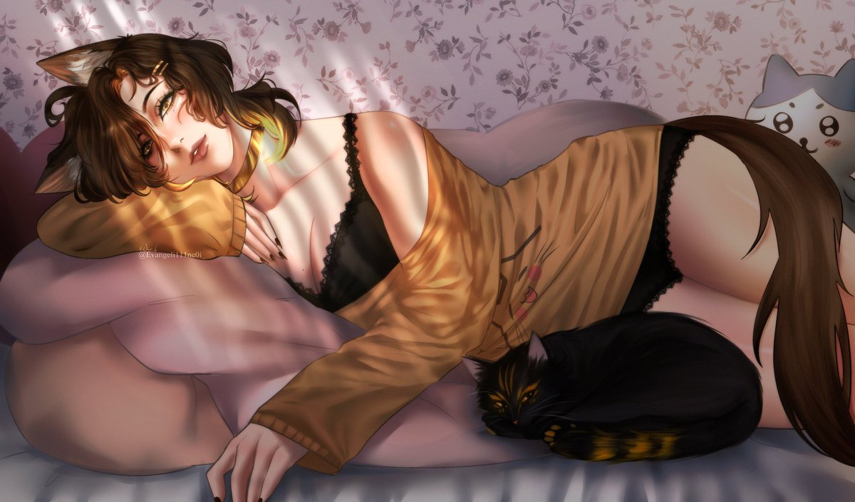 What would you do if you wake up to this?🫣
#Vtuber #vtuberart