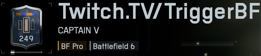 Going for Level 250 with Battlefield REDSEC Gauntlet with the boys! Pretty sweet for a free-to-play gamemode!

🔴 twitch.tv/triggerbf

#Battlefield #Battlefield6 #BF6 #Ad #Sponsored