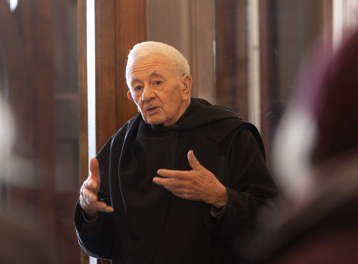 Discover hidden corners of Ampleforth Abbey Church. 

Join a monk guided tour every Thursday and Sunday at 2pm and uncover its history, crypt, and chapels. 

Book Now ampleforthabbey.org.uk/whats/amplefor…