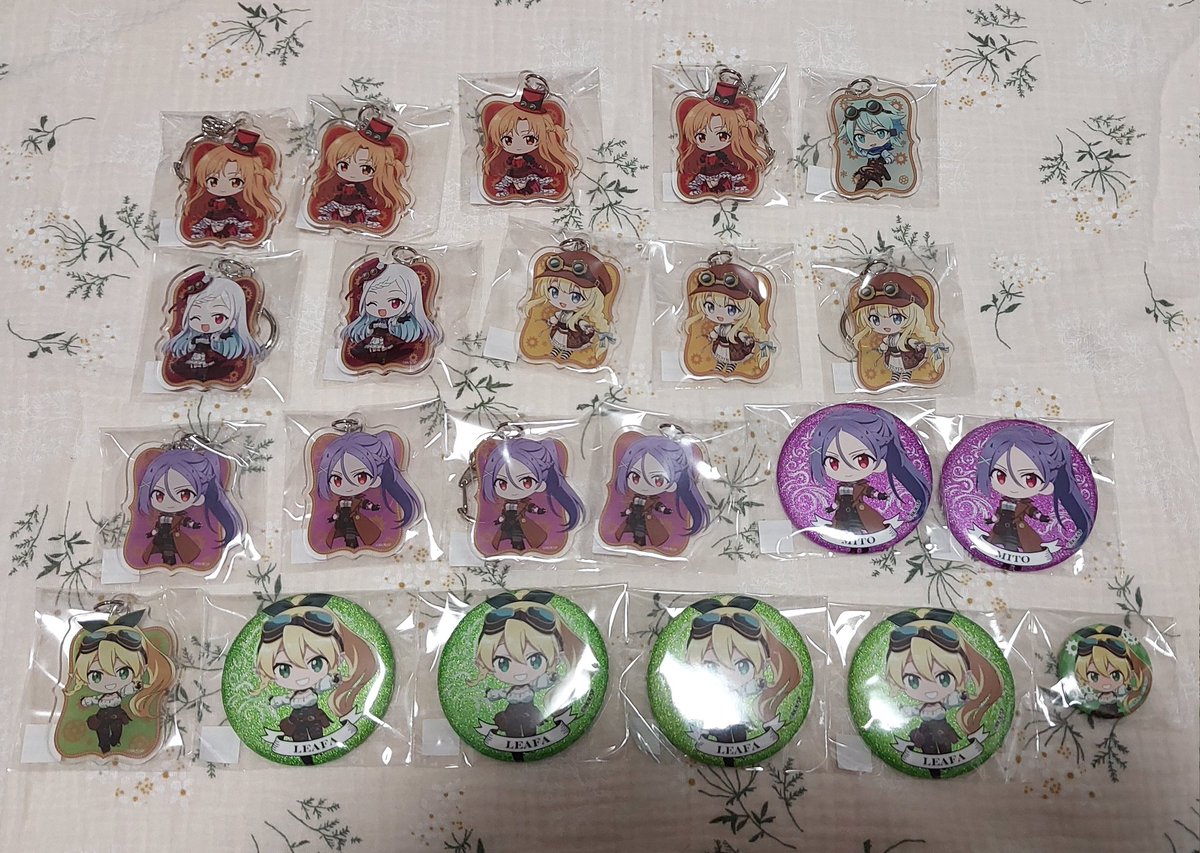 SAO ソードアートオンライン STEAM PUNK 推しちゃれ アスナセット 推しちゃれ | FUNDOM プレミアムくじ