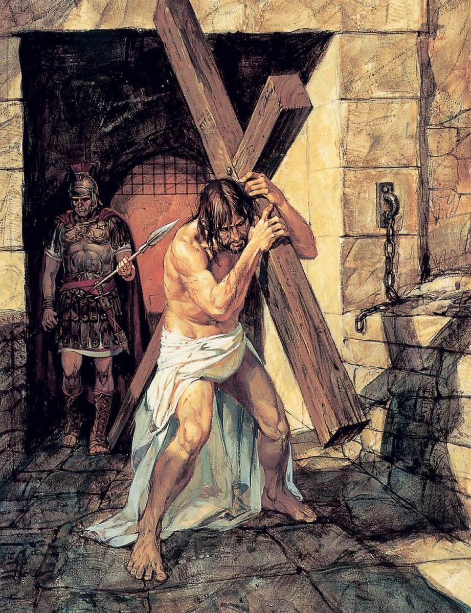 Can Christians die for Jesus?
Christians want Jesus to come to place sin on him again?
Now it is humanity's turn to carry the cross.