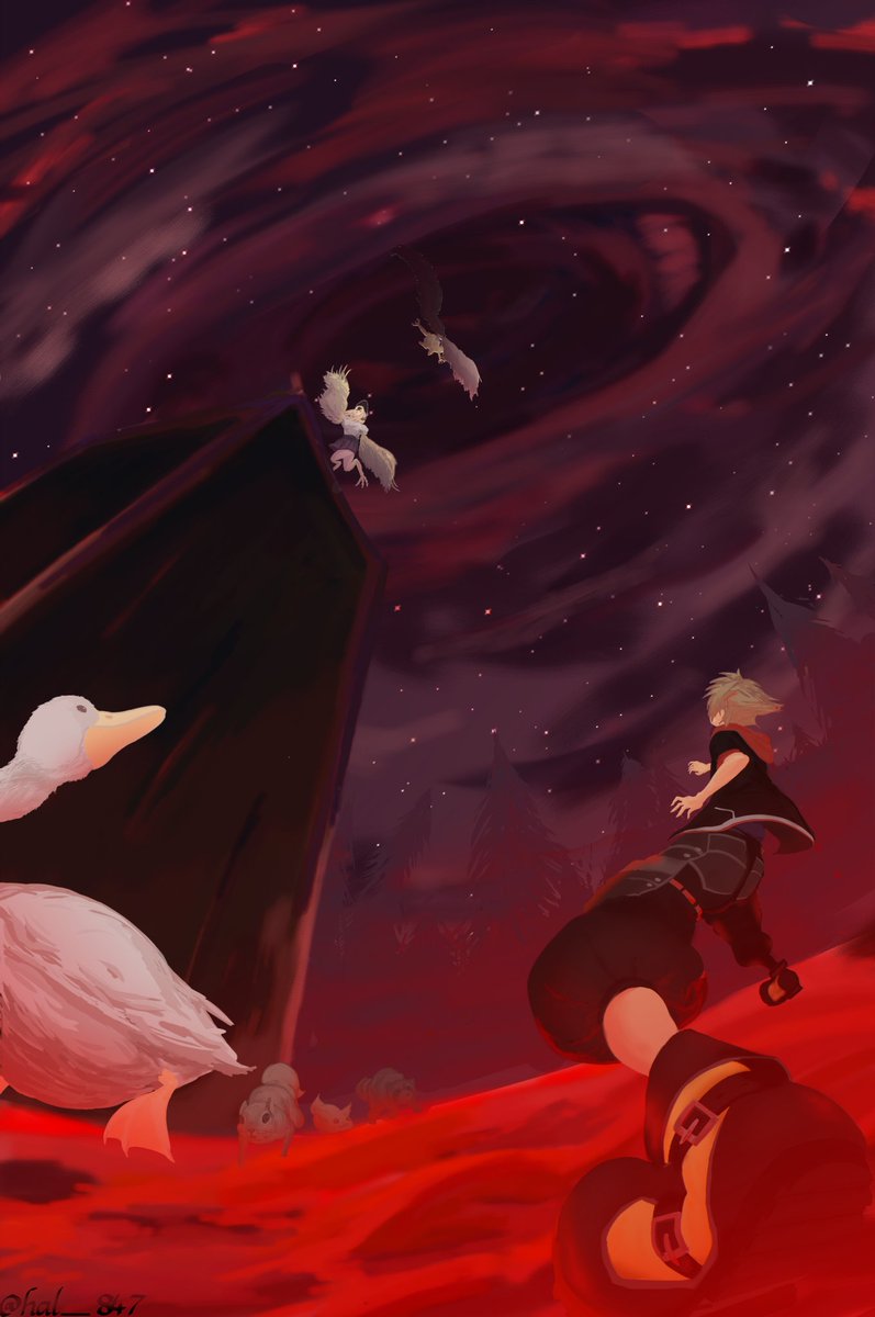hal_847's tweet image. #BLACKSOULS #BLACKSOULS2 #kingdomhearts 
quise hacer una manga de Kingdom Hearts X Black Souls, (sin contenido :b ) pero al final abandone la idea por falta de tiempo. Bueno eso y que no sabía cómo hacer que Sora se encargue de Jub jub. (Este iba a ser uno de los paneles)