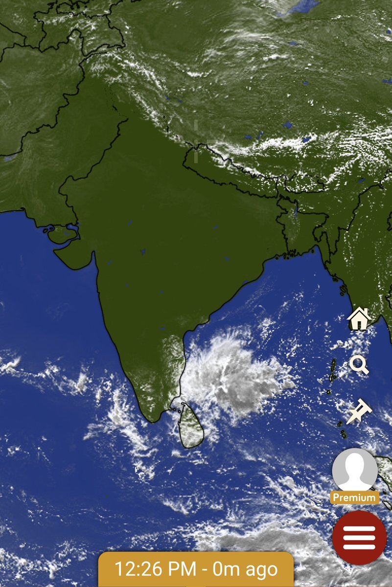 Never seen such a clear cloudless #bharat
Rare day..