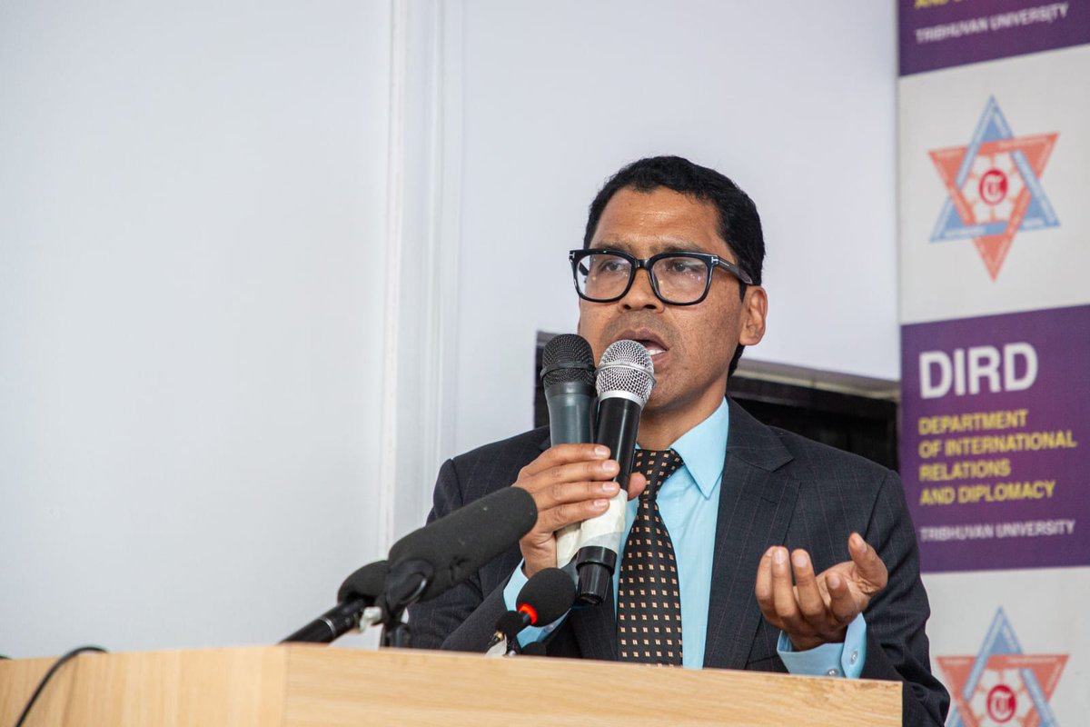 Agnipunja's tweet photo. “The Rector of Tribhuvan University, along with a former Minister,former Chief Secretary,former Foreign Secretary,former Ambassadors, former Attorney General, as well as professors,researchers,scholars,PhD candidates,journalists,and others participated in the forum.
#IRCCNepal https://t.co/NjONKApJfB