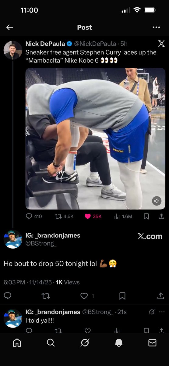 BStrong_'s tweet photo. @BleacherReport I told yal 😎 https://t.co/qjGDUmmzVQ