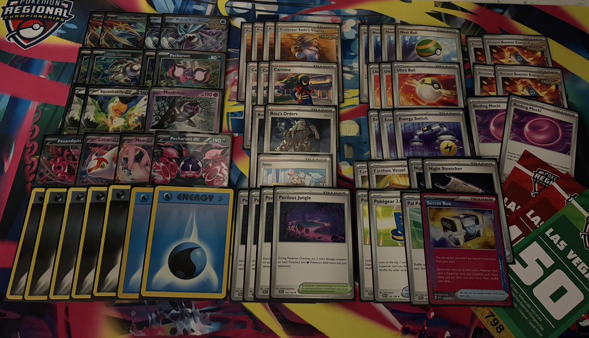 itzRiderly's tweet image. Went ahead and scored a third place finish at the Las Vegas Regional Challenge today! Your eyes do not deceive you as I played Roaring Moon and Walking Wake to that finish!!