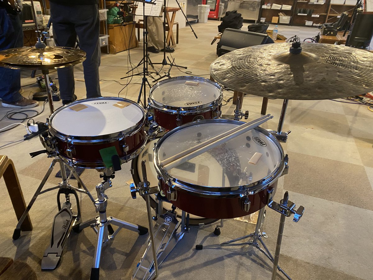 🥁本日のセッティング🥁