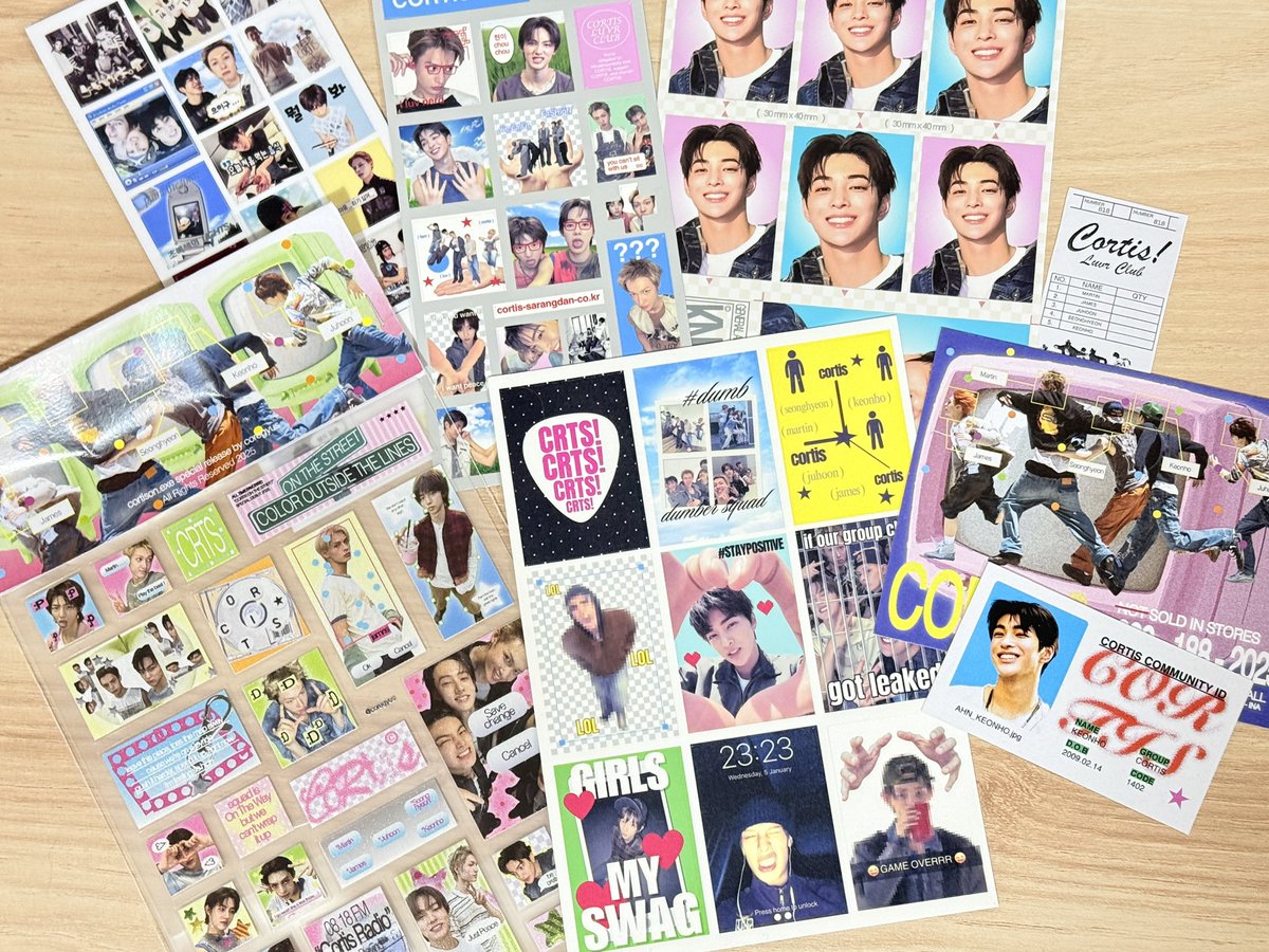keonppu's tweet photo. ˚୨୧⋆｡˚ ⋆ my cortis stickies https://t.co/yvcCAqMwtE