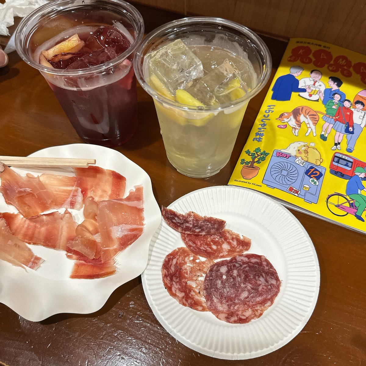 cheruhanekodesu's tweet photo. 一軒目🍻エンポリオ
サングリアうまぁ🥹🥹
#kamata_genki https://t.co/MXP6L3EBYE