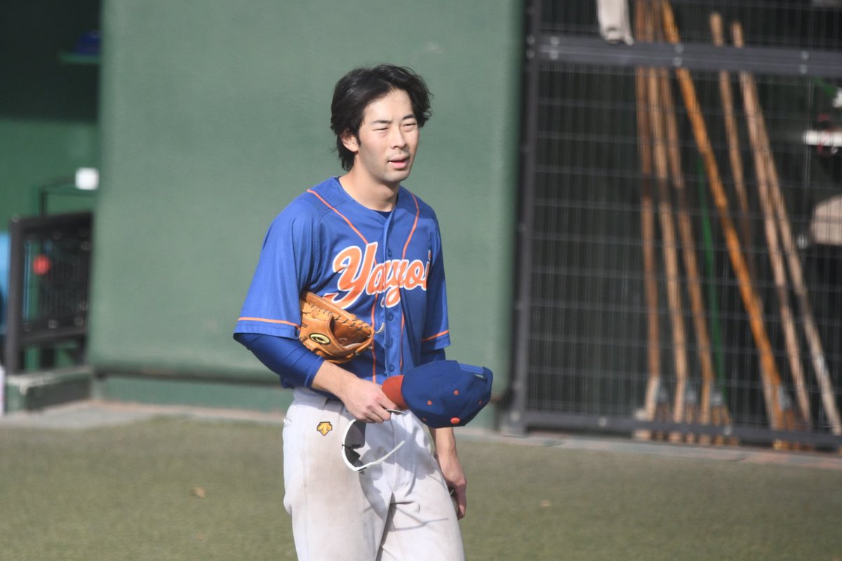 itemae_spirits's tweet image. 東京弥生クラブ・高井智弘選手（八王子東高校〜上智大学〜山梨ファイアーウィンズ）。

昨年（大学4年時）は大学の野球部を退部して山梨FWの「0期生」としてプレー。

卒業後の今年は弥生クラブでプレーしています。

今日は2安打1四球1犠打3盗塁の活躍でした。

#東都三部の星