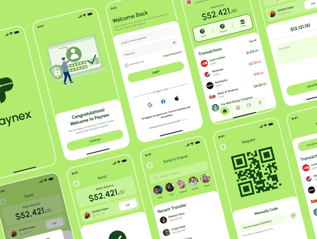 KitifyS40408's tweet image. Introducing Paynex – Finance Mobile App UI Kit

✨ Key Features:

60+ beautifully designed mobile screens..

Clean charts and financial dashboards

Transaction, wallet, profile &amp;amp; analytics UIs

Light &amp;amp; dark mode ready

🔗 Get it here: ui8.net/kitify-studio/…

#UIDesign #UIKIT