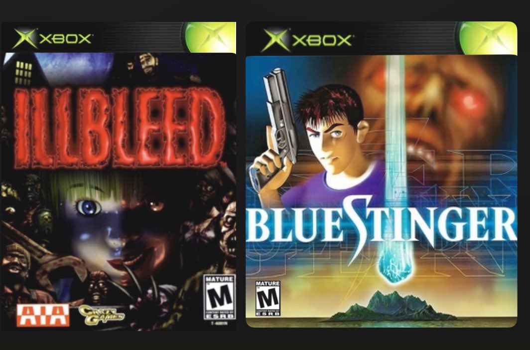 Did you know there were supposed to be OG #XBox ports of the #Dreamcast games Illbleed and Blue Stinger?