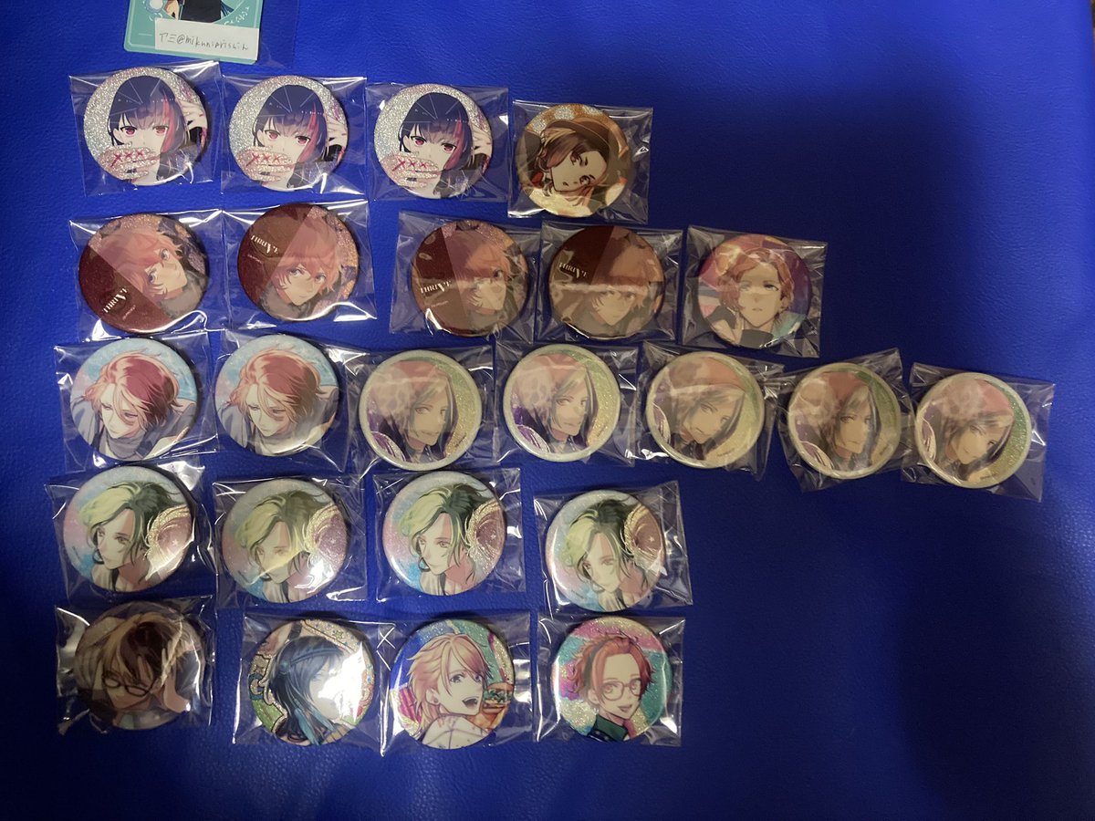 交換/譲渡】B-PROJECT Bプロ 10th ポプア 缶バッジ 譲 是国 阿修 音済