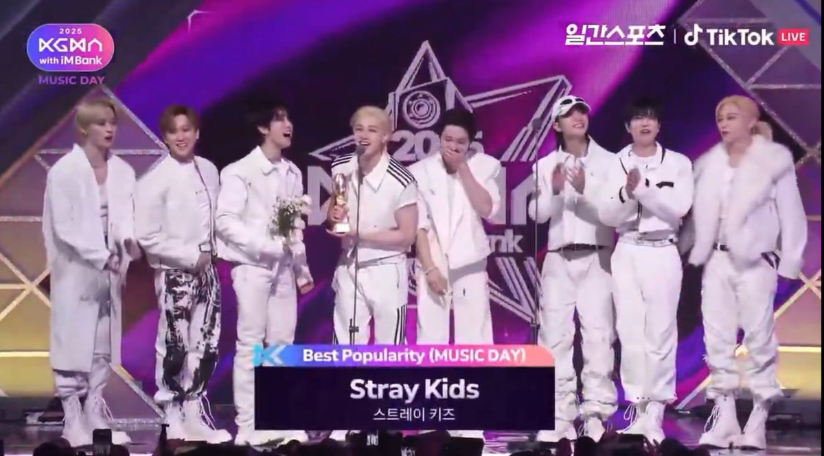 🏆 ขอแสดงความยินดีกับ #StrayKids และสเตย์ ที่ได้รับรางวัล ‘Best Popularity (MUSIC DAY)’ ที่งาน 2025 Korea Grand Music Awards (KGMA) 🎉

ขอบคุณสเตย์ทุกคนที่ช่วยกันโหวตด้วยนะคะ 🫶🏻

STRAY KIDS CLAIMS KGMA KARMA
#StrayKidsAtKGMA
<a href="/Stray_Kids/">Stray Kids</a> #스트레이키즈