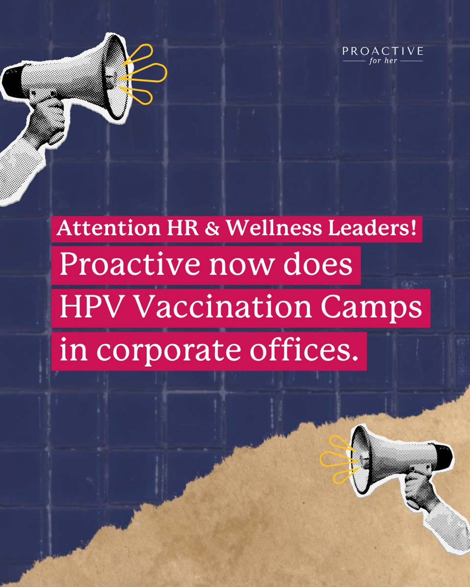 Team_Proactive's tweet image. Check out the link in our bio!
#hpv #hpvvaccine #hpvawareness #proactiveforher #bangalore