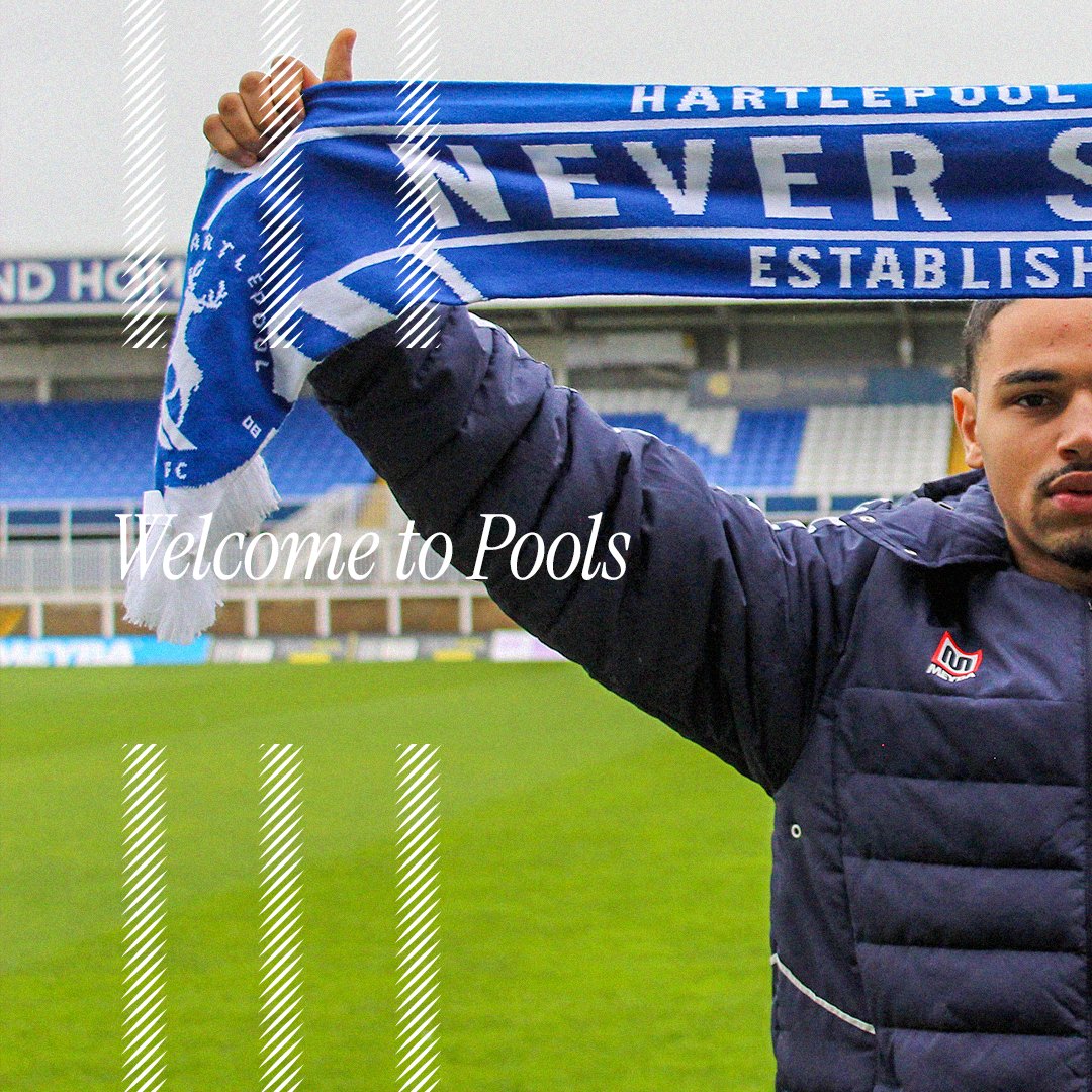 Official_HUFC's tweet image. Welcome to Pools, Pharrell Brown! 

The 20-year-old joins the Club on loan from Hull City.

#HUFC