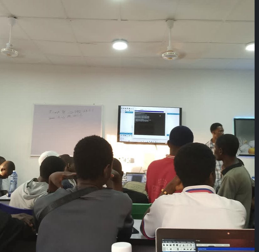 THE_CYBRARIANS's tweet image. Our first physical  session! 🖥️🔥 Intro by Fashina Mercy ✨, led by Aremu Abdulkareem 👨‍🏫, and smoothly moderated by Lukman Abdulbasit 🎧. Amazing energy, teamwork, and growth! 🚀🙌
@OnijeC 
 #CiscoLab #CyberSecurity #TechCommunity #SkillUp