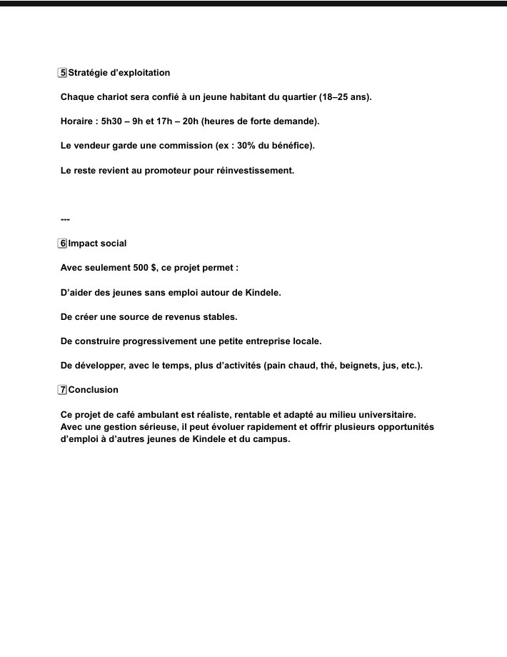 <a href="/rickgabrielwadi/">Black Panthèr</a> <a href="/Unikinrdc/">Université de Kinshasa-UNIKIN</a> <a href="/KetsiaOlangi/">ketsia olangi officiel</a> <a href="/NehemaF_/">Fondation Nehema</a> Je m’appelle Ndarabu Baraka, étudiant à l’Unikin dans la faculté de sciences économiques et de gestion
J’habite tout près du campus, vers Kindele
Ayant observé que beaucoup de jeunes de 19 ans et plus n’ont pas de travail stable la suite dans le doc👇🏼
Svp partager, likes ,🔄🙏🏼🇨🇩