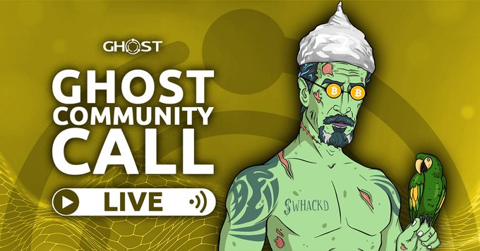 🚀 GHOST Community Call - Q4 2025 LIVE NOW!

🔴 LIVE STREAM: https://ghostchain.io/call

• Latest GHOST updates & Web3 trends
• OG ghostie Q&A session
• Bring friends - become node runners!

💰 Trending: $CSPR $GHST $GMV
😎 web3 lovers welcome!