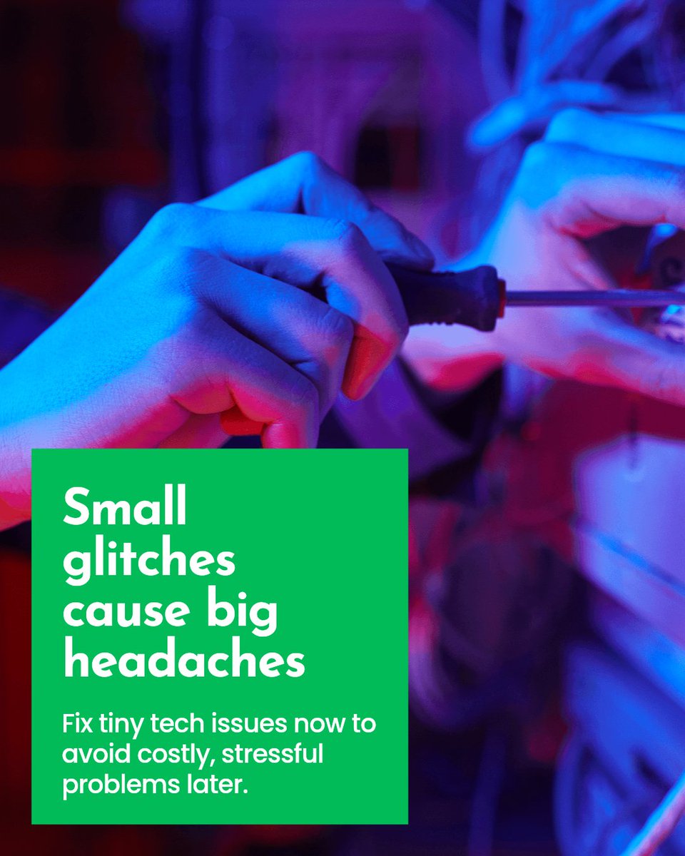 garysrepair's tweet image. Small tech glitches today can cause major headaches tomorrow. At Gary&apos;s, we fix those issues before they escalate, saving you time, stress, and money. Don&apos;t wait—keep your tech running smoothly with a quick check-up.