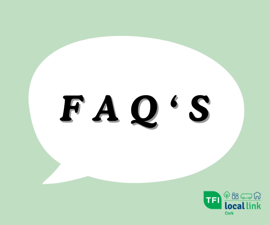 LocalLinkCork's tweet image. Got Questions❓🤔 We've got answers! 

Everything You Need to Know, All in One Place!

Visit👉 locallinkcork.ie/frequently-ask…

#tfilocallinkcork #FAQ  #CorkTransport