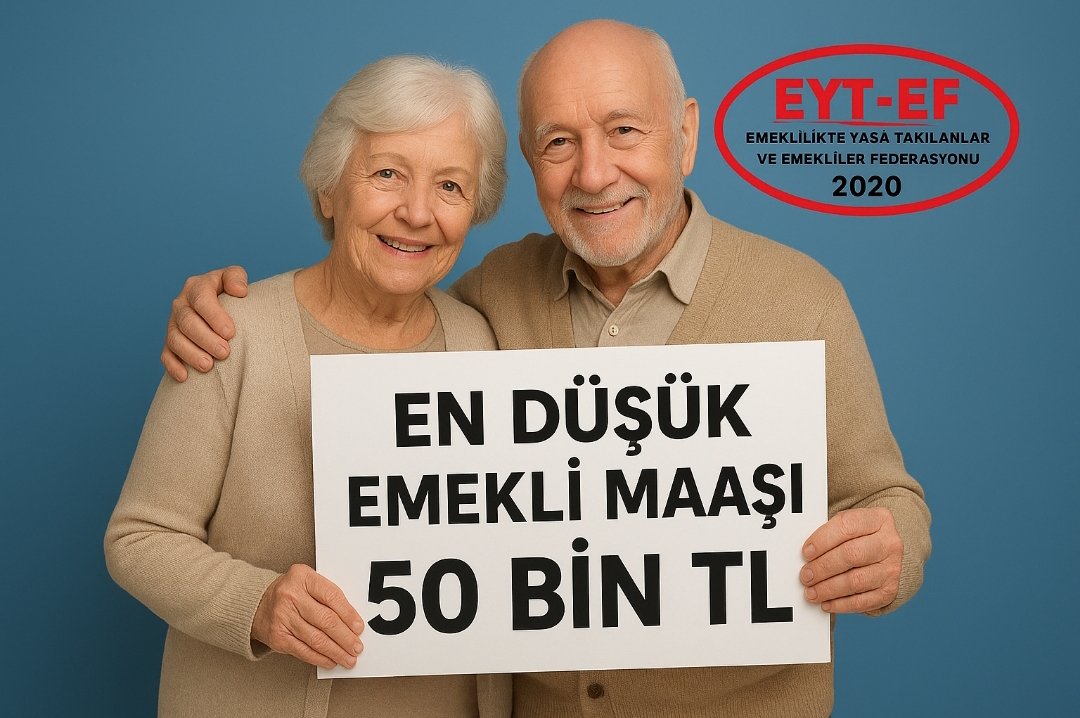 <a href="/EYTLEVENTATACA1/">LEVENT ATACAN EYT-EF GEN.BŞK.YARD  💛💙</a> Evet yes 💯‼️😡
AÇLIK SINIRININ ALTINDA EMEKLİ MAAŞI OLMAZ 😡‼️💯
<a href="/isikhanvedat/">Prof. Dr. Vedat Işıkhan</a> <a href="/memetsimsek/">Mehmet Simsek</a>
<a href="/eczozgurozel/">Özgür Özel</a> <a href="/MDervisogluTR/">Müsavat Dervişoğlu</a>
<a href="/RTErdogan/">Recep Tayyip Erdoğan</a> <a href="/dbdevletbahceli/">Devlet Bahçeli</a>
<a href="/avabdullahguler/">Abdullah Güler</a> <a href="/_cevdetyilmaz/">Cevdet Yılmaz</a>
#EmekliDireniyor
#5000KısmiBileniyor