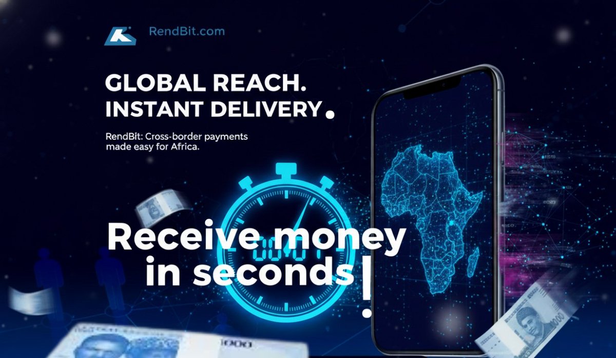 rendbit_'s tweet photo. Tick-tock!
How long does it take the long hand of your clock to move 5 counts
???
Thatβs how fast it takes for you to receive payments from your clients in another African country.
Fast, secure and reliable ππ»
#RendBit
#BuildforAfrica
Powered by @BuildOnStellar https://t.co/8ws7DanD2v