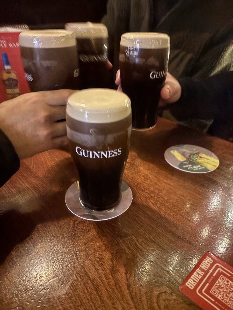 Guinness at the temple bar 😮‍💨
