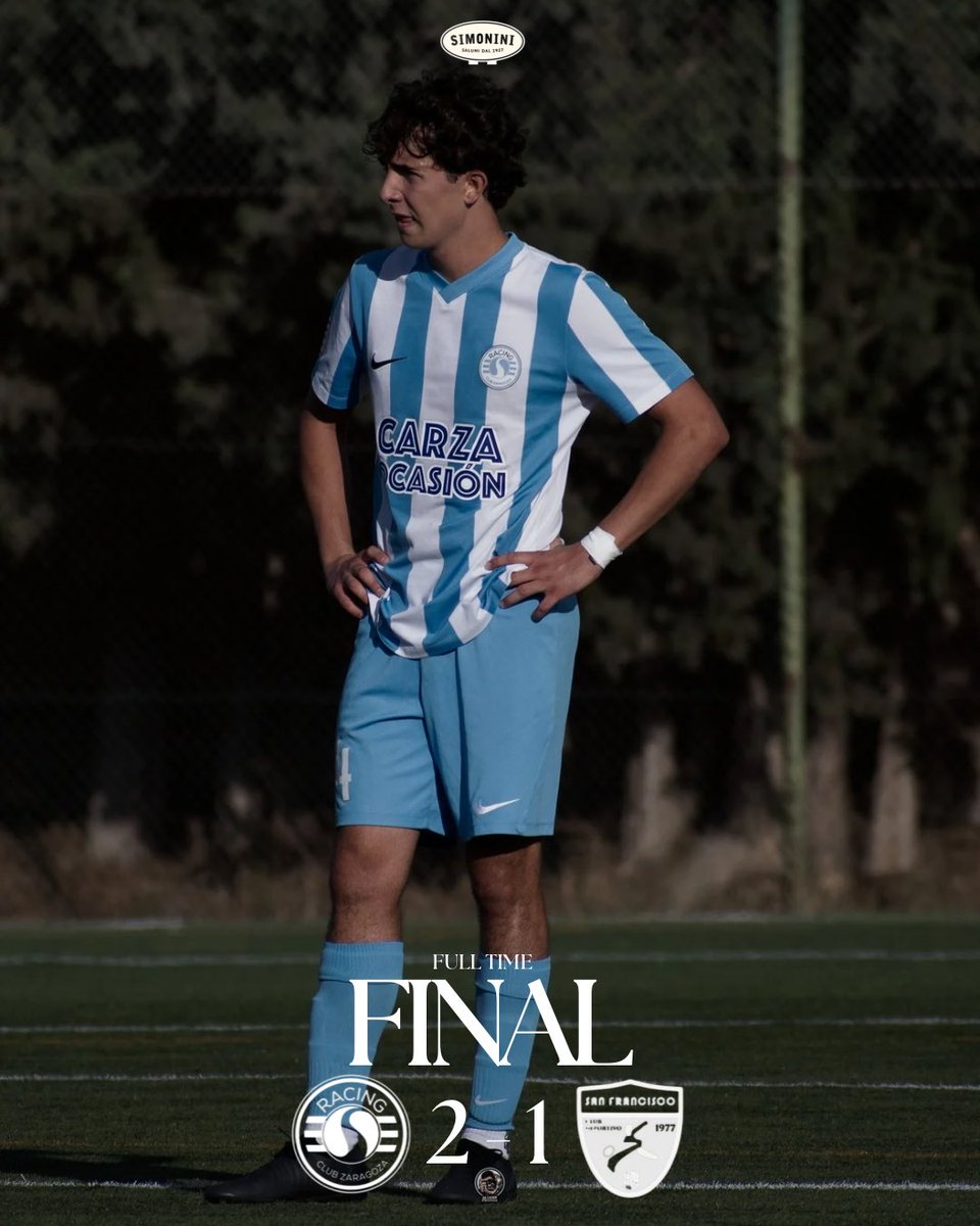 rcdzaragoza's tweet photo. 🔚𝑭-𝑰-𝑵-𝑨-𝑳

TREEEEEEEEEEEES 3️⃣ CONSECUTIVAS

TENEMOS LA CUARTA 😍

#RacingSanFrancisco
#LaLuchaEsInnegociable https://t.co/yZDfcP2ITC