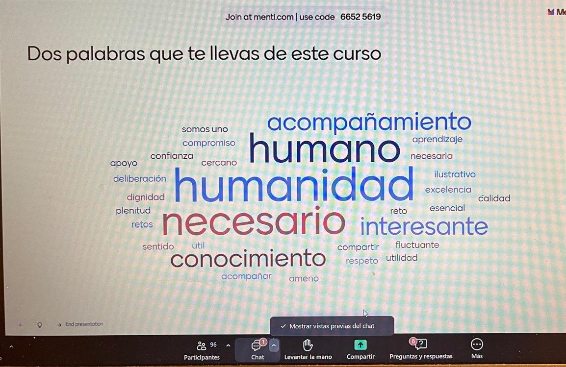Esta semana hemos realizado el curso básico de Planificación Compartida de la Atención con la oficina regional de Coordinación de Cuidados Paliativos <a href="/ComunidadMadrid/">Comunidad de Madrid</a> donde han participado más de 100 profesionales para incorporar la planificación como eje de la atención sanitaria