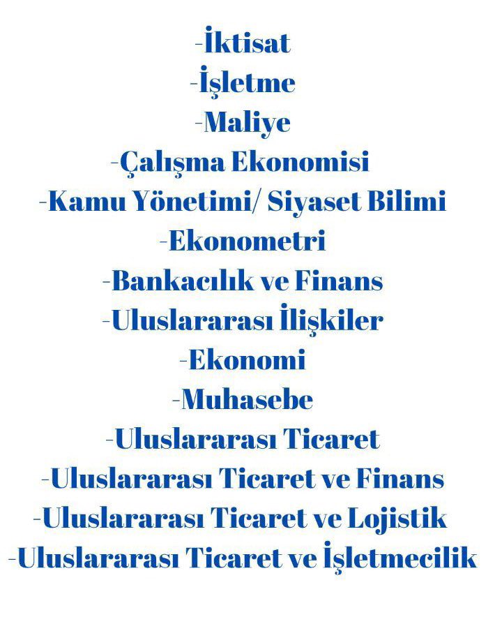 <a href="/burakdemiralptr/">Burak Demiralp</a> 4431+4507+4503+4421+4425+4427+4429+4459+4465+4453 kodlu İİBF bölümlerine kadro açılmasını bekliyoruz.
<a href="/bsinangul/">Bedri Sinan GÜL</a> <a href="/yalperenayar/">Yusuf Alperen AYAR</a> <a href="/mucahitdmrts/">Mücahit Demirtaş</a> <a href="/hasansuvertr/">Hasan Suver</a> <a href="/murat_kurum/">Murat KURUM</a> <a href="/burakdemiralptr/">Burak Demiralp</a>
