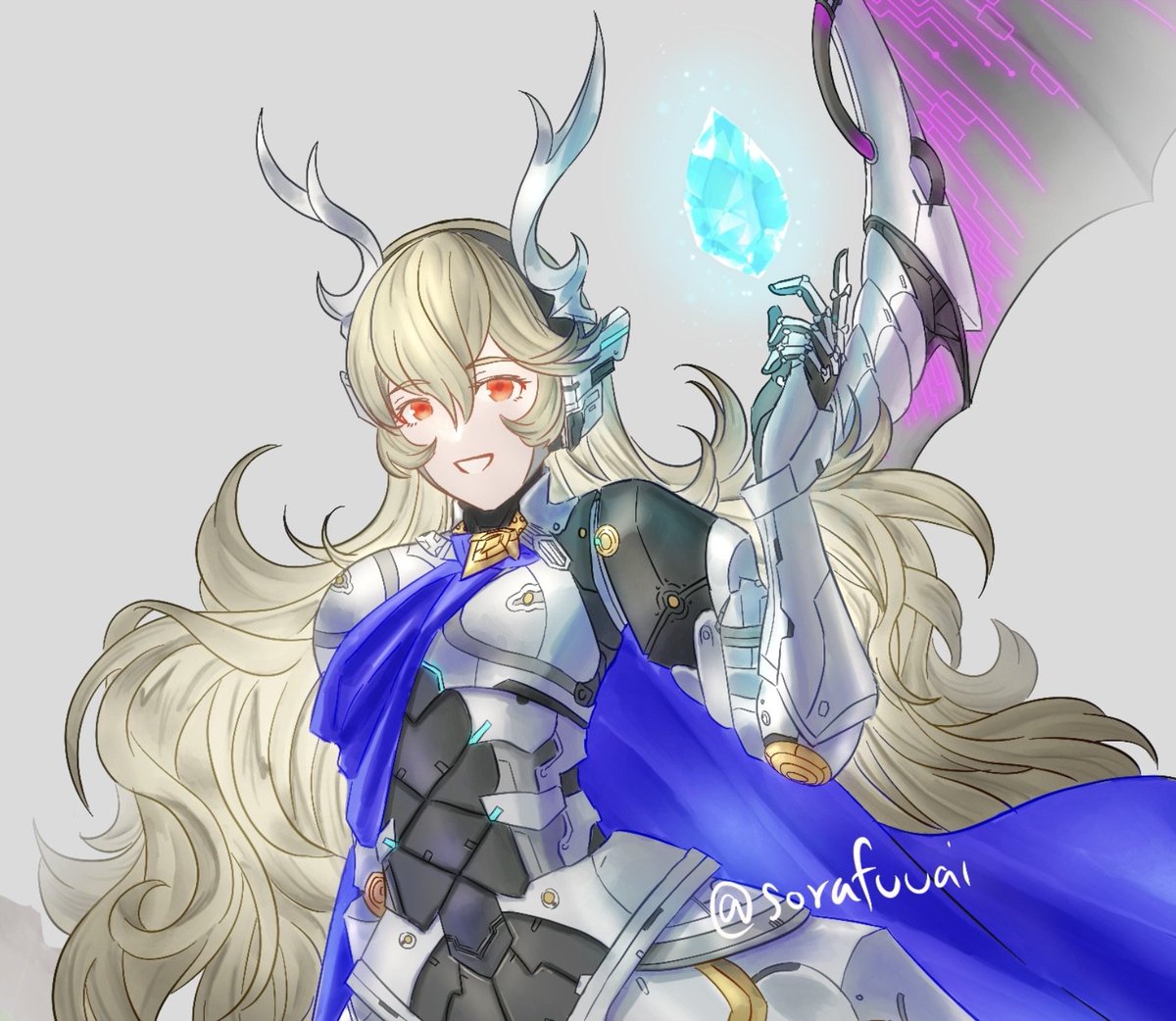 SoraFuuai's tweet image. ロボカムイちゃん🤖
#FireEmblemShadows #ファイアーエムブレムシャドウズ