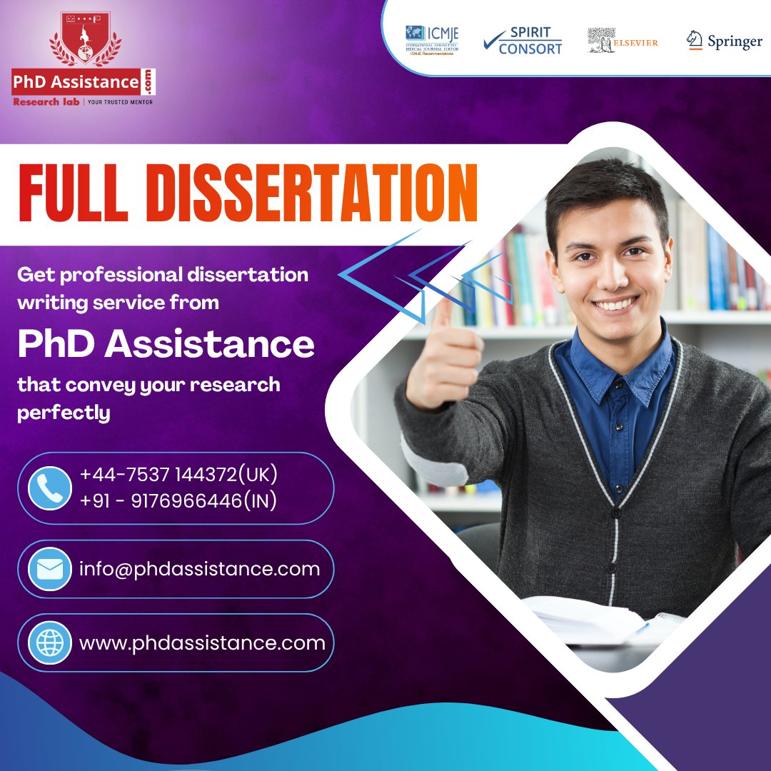 phdassistance's tweet image. Get complete dissertation writing support from PhD Assistance!

Present your research with clarity and academic accuracy.

🔗 phdassistance.com/services/phd-d…
.
.
#fulldissertation #researchsupport #academicwriting #PhDhelp #dissertationservice #PhDAssistance