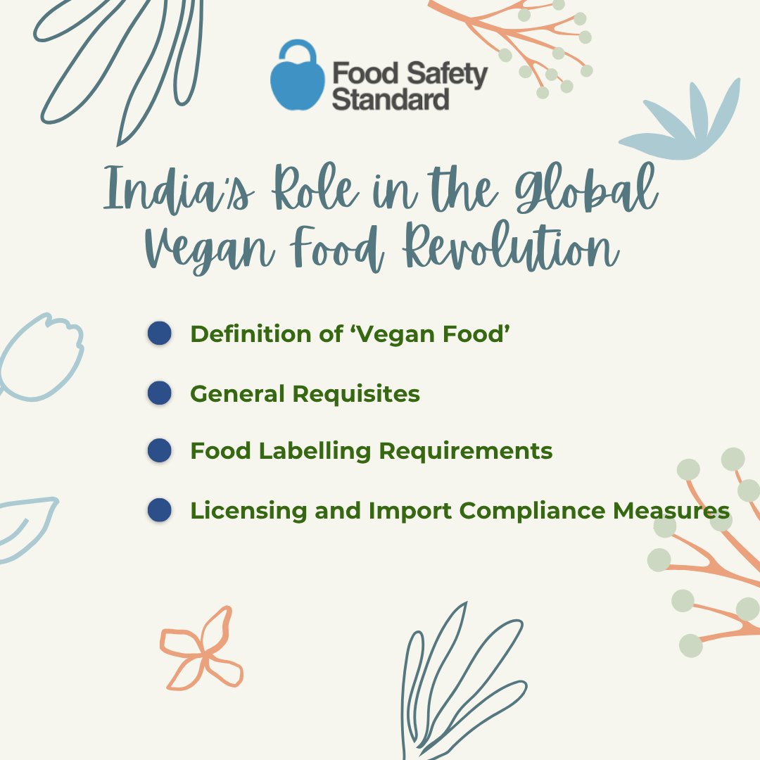 In India, the demand for vegan meals has been constantly expanding. People have recently come to not only accept veganism as a diet here to stay, but also actively practice it in their day to day lives.
#FssaiIndia #FoodSafety #FoodSafetyStandard #VeganIndia #GlobalVeganMovement