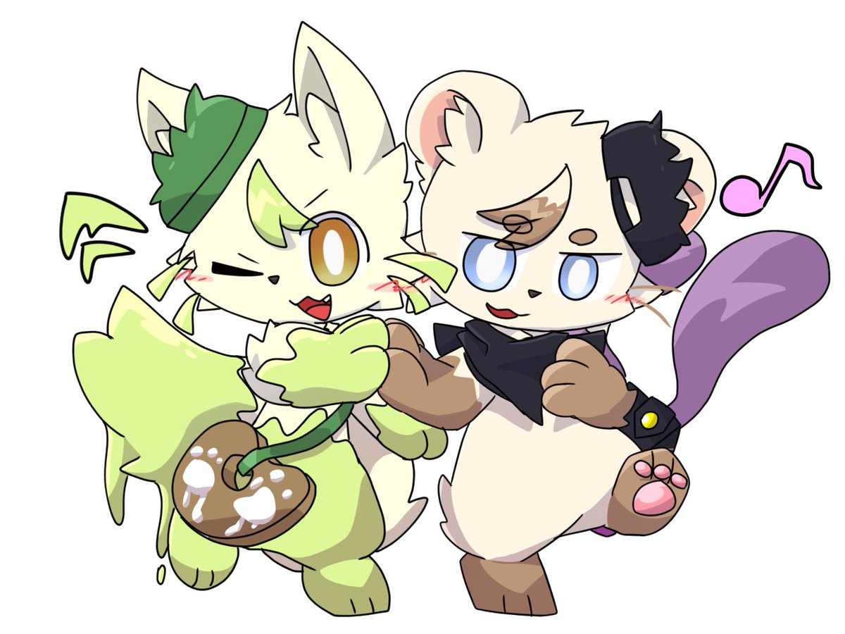 Sable_VRC's tweet image. というわけでパレフェレほりでーに合わせてグループのイラストも更新！
かずくんにありがとうと言って